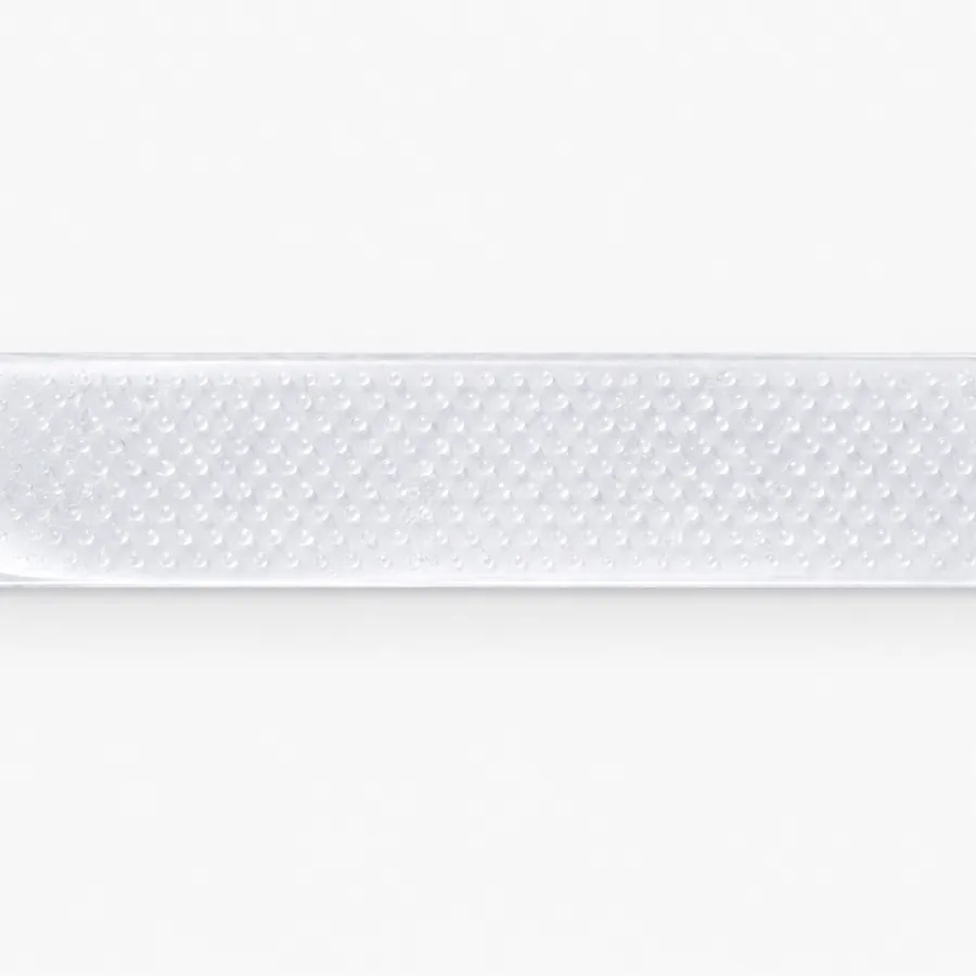 A clear whitening strip